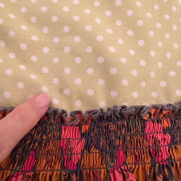 ❌SOLD❌ Matilda Jane Size 2t 2 Make Believe As A Princess Dress Fall Polka Dots - Picture 6 of 9